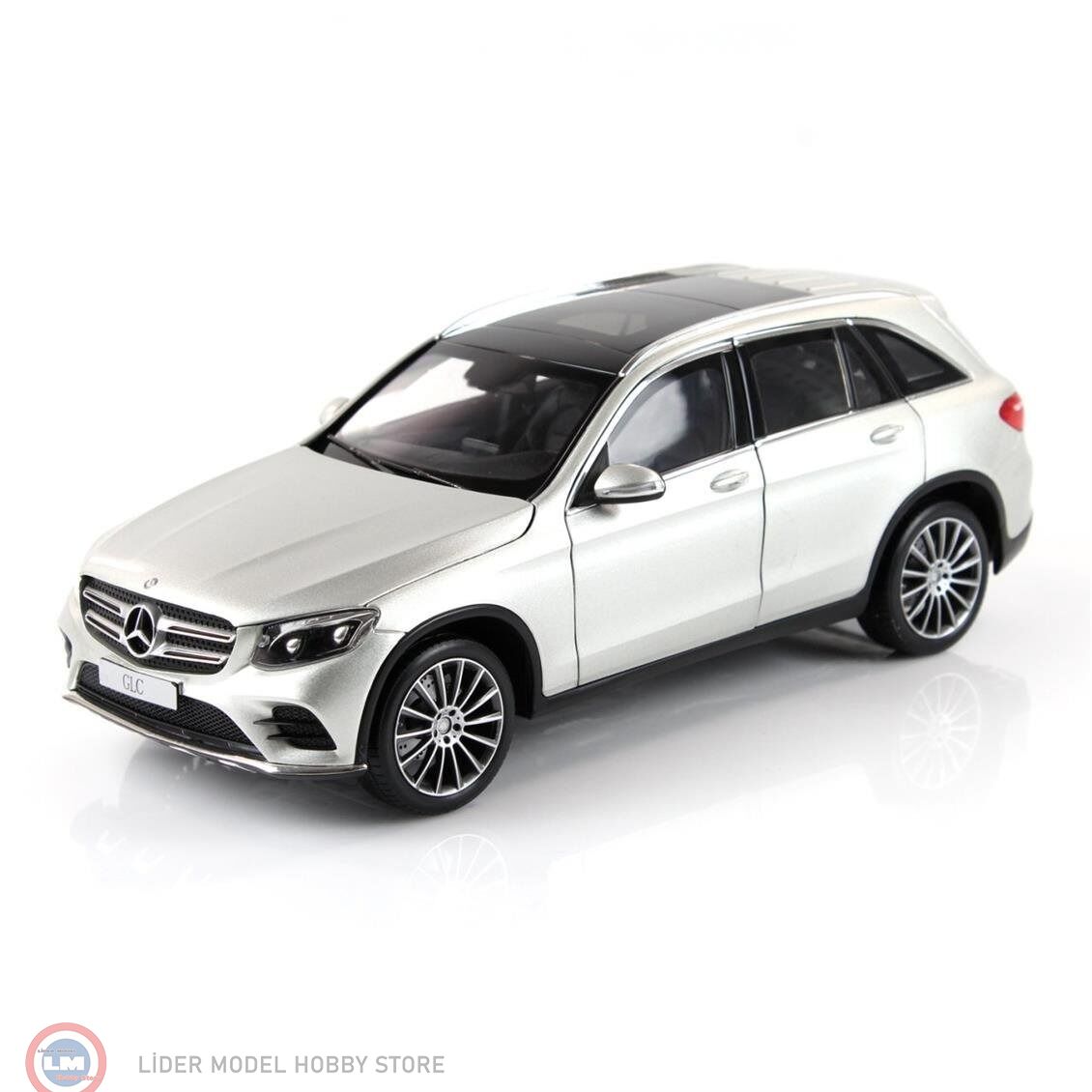 1:18 Norev 2015 Mercedes Benz GLC X253 Ciridium Silver