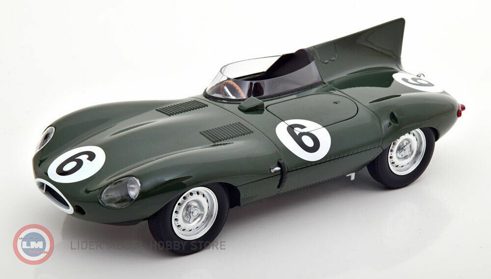 1:18 CMR 1955 Jaguar D-Type #6 - HawthornBueb - Winner LeMans