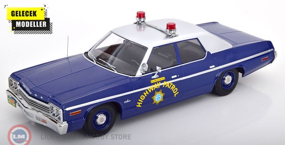 1:18 KK Scale 1974 Dodge Monaco Nevada Highway Patrol