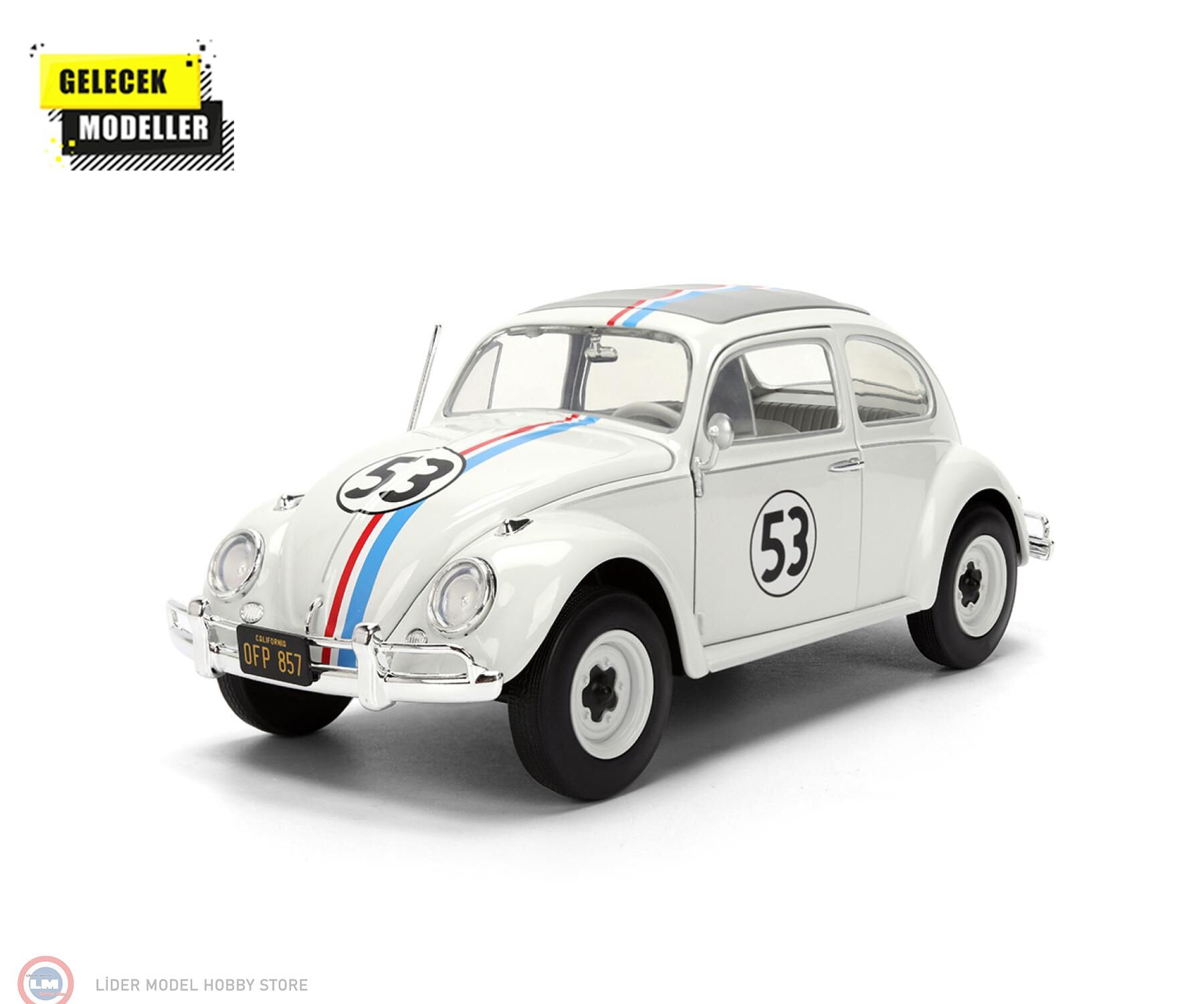 1:24 Jada Volkswagen Beetle #53 Herbie The Love Bug