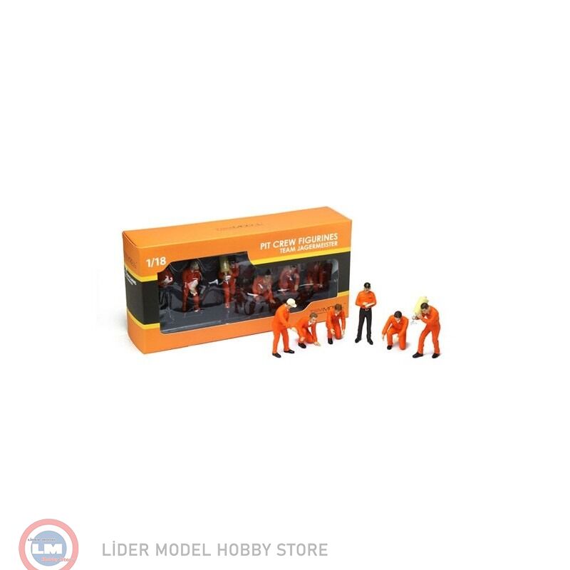 1:18 TSM Jagermeister Team Figür Seti