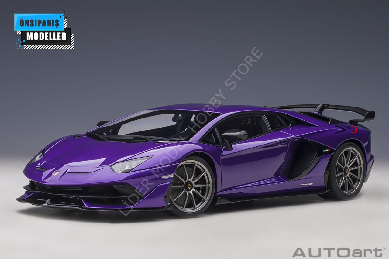1:18 2019 Lamborghini Aventador SVJ (Viola Pasifae)