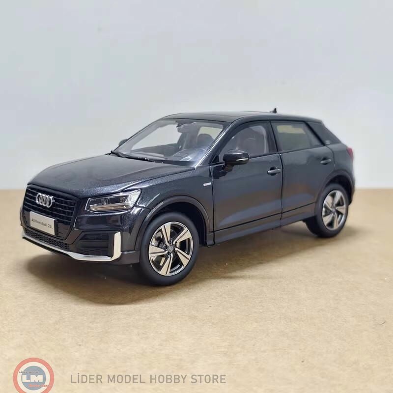 1:18 Paudi 2018 Audi Q2L - Dark Grey