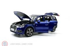 1:18 Paudi 2018 Audi Q5 L SUV Navarra Blue
