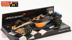 1:43 Minichamps  2022 Mclaren F1 TEAM MCL36 LANDO NORRIS Formula 1