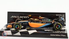 1:43 Minichamps  2022 Mclaren F1 TEAM MCL36 LANDO NORRIS Formula 1