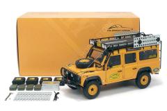 1:18 1993 Land Rover Defender 110 Camel Trophy SUPPORT UNIT Malaysia
