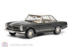 1:18 Schuco 1968 Mercedes Benz 280 SL W113 Pagoda Dark Grey
