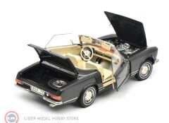 1:18 Schuco 1968 Mercedes Benz 280 SL W113 Pagoda Dark Grey
