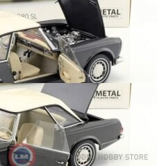 1:18 Schuco 1968 Mercedes Benz 280 SL W113 Pagoda Dark Grey