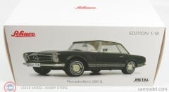 1:18 Schuco 1968 Mercedes Benz 280 SL W113 Pagoda Dark Grey