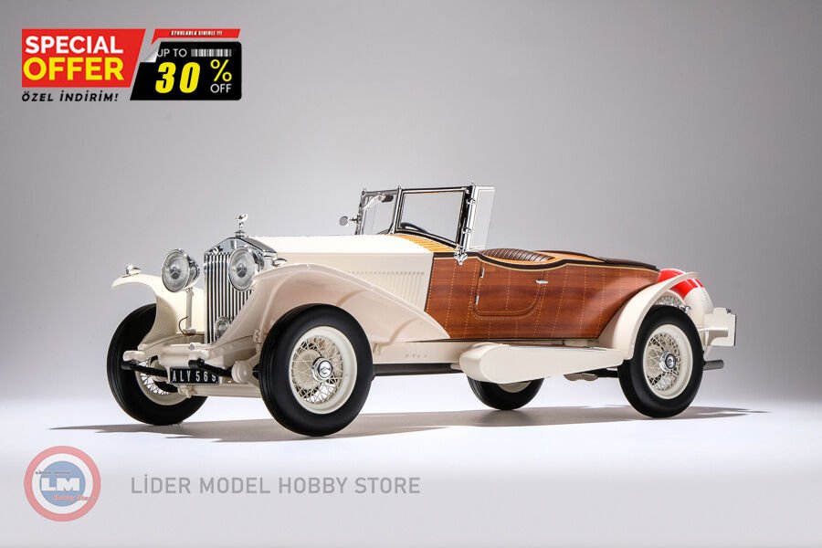 1:18 1932 Rolls Royce Phantom II Boat Tail Tourer RHD