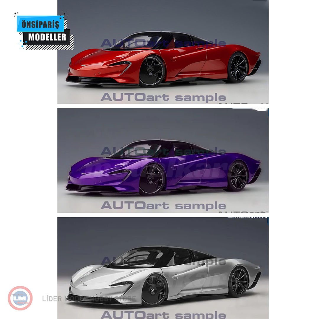 1:18 2020 Mclaren Speedtail