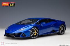 1:18 Autoart 2019 Lamborghini Huracan Evo (Blu Nethuns)