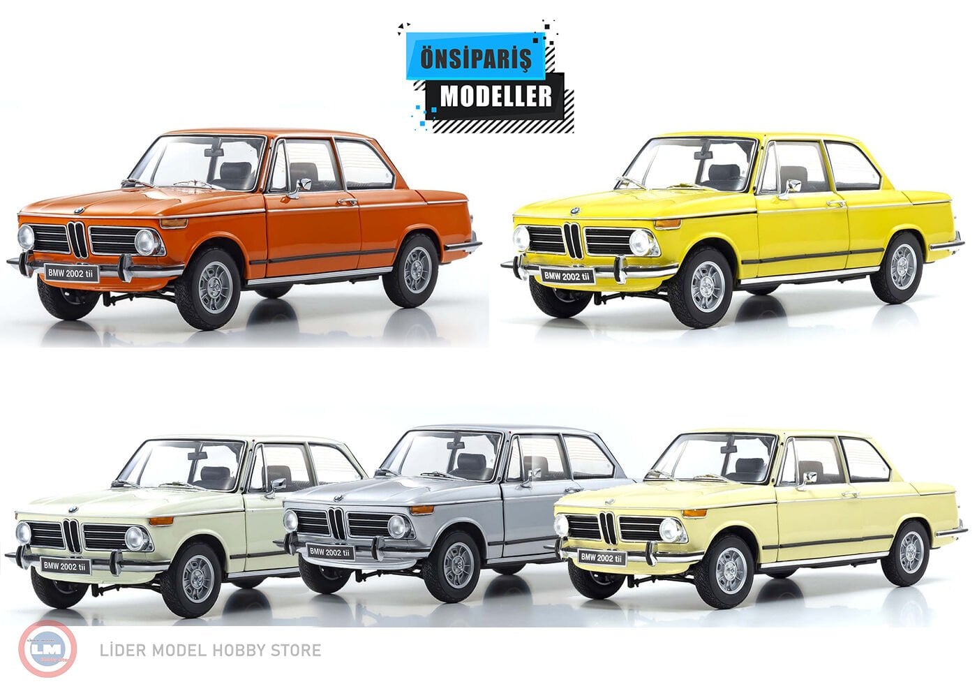1:18 1972 Bmw 2002 Tii