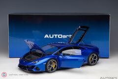 1:18 Autoart 2019 Lamborghini Huracan Evo (Blu Nethuns)