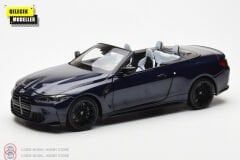 1:18 Minichamps 2020 BMW M4 Cabriolet Dark Blue