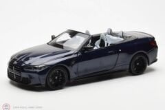 1:18 Minichamps 2020 BMW M4 Cabriolet Dark Blue
