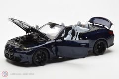 1:18 Minichamps 2020 BMW M4 Cabriolet Dark Blue