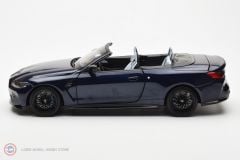 1:18 Minichamps 2020 BMW M4 Cabriolet Dark Blue