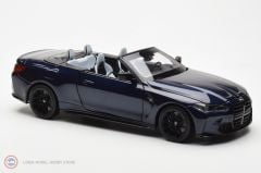 1:18 Minichamps 2020 BMW M4 Cabriolet Dark Blue