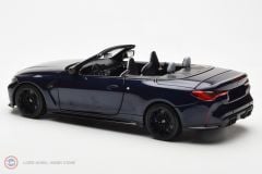 1:18 Minichamps 2020 BMW M4 Cabriolet Dark Blue