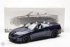 1:18 Minichamps 2020 BMW M4 Cabriolet Dark Blue
