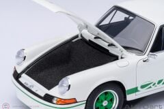 1:18 Autoart 1973 Porsche 911 Carrera 2.7 RS (Grand Prix White with Green stripes)
