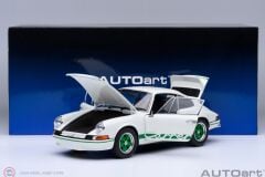 1:18 Autoart 1973 Porsche 911 Carrera 2.7 RS (Grand Prix White with Green stripes)