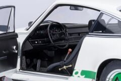 1:18 Autoart 1973 Porsche 911 Carrera 2.7 RS (Grand Prix White with Green stripes)