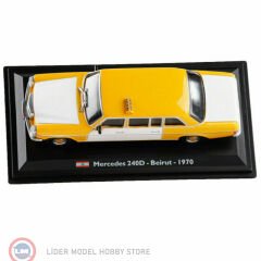 1:43 Atlas 1970 Mercedes Benz 240 D Beirut Taxi