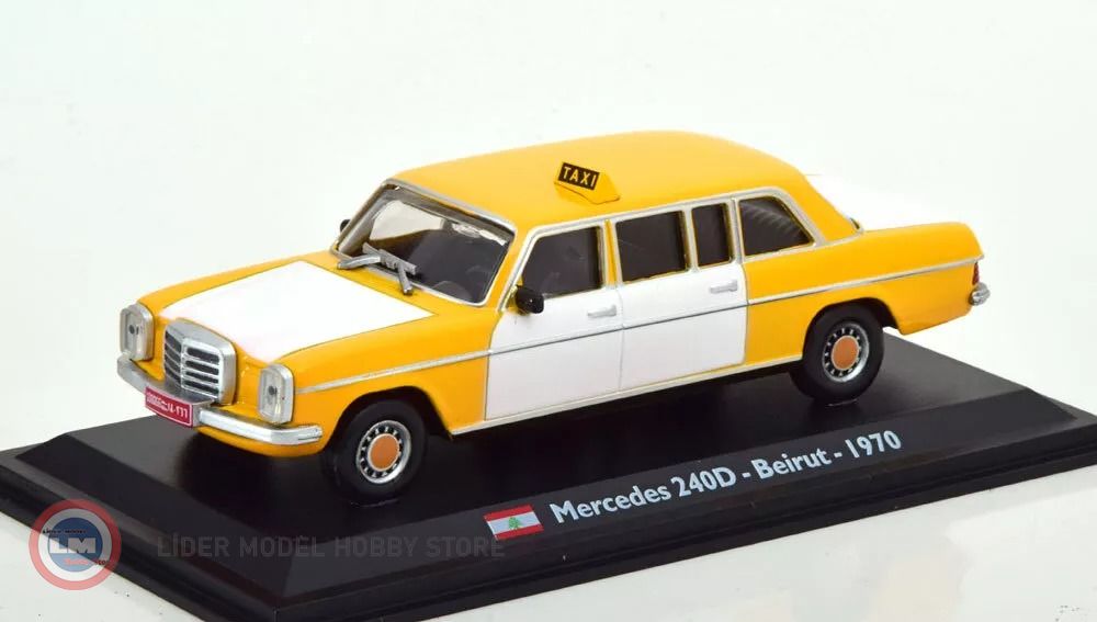1:43 1970 Mercedes Benz 240 D Beirut Taxi