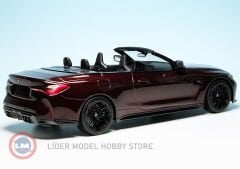 1:18 Minichamps 2020 BMW M4 Cabriolet – Dark Red