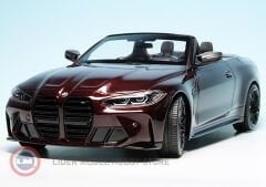 1:18 Minichamps 2020 BMW M4 Cabriolet – Dark Red