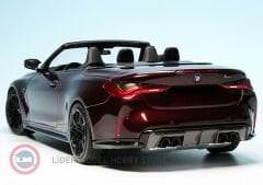 1:18 Minichamps 2020 BMW M4 Cabriolet – Dark Red