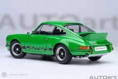 1:18 Autoart 1973 Porsche 911 Carrera 2.7 RS (Viper Green with Black stripes)