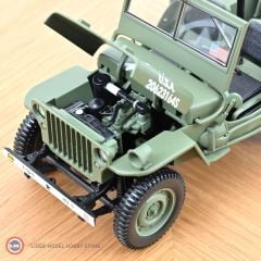 1:18 1944 Jeep Willys Army D-Day
