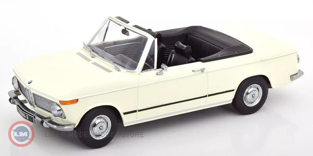 1:18 KK Scale 1968 BMW 1600-2 Cabrio