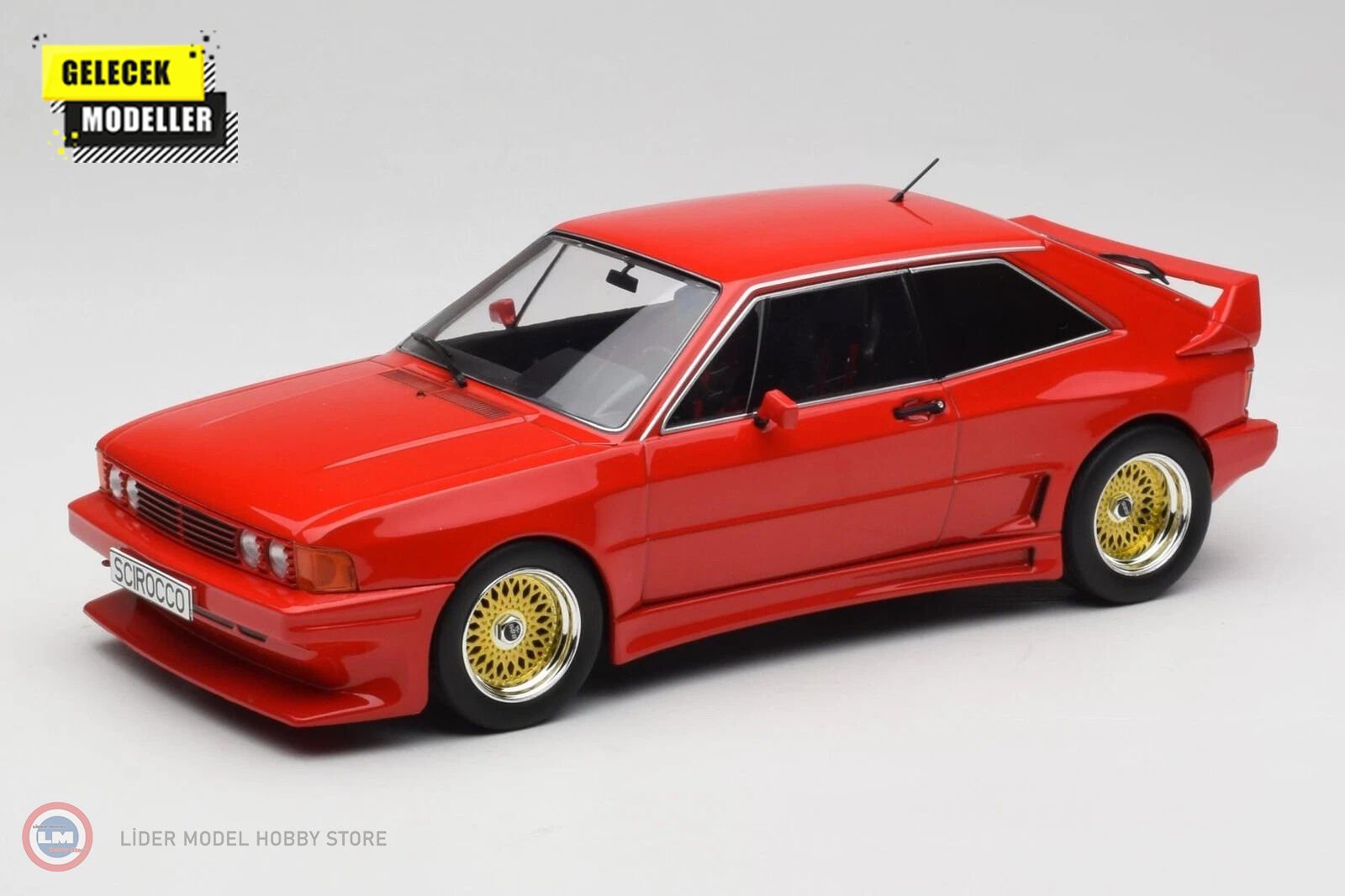 1:18 MCG 1980 Volkswagen Scirocco Rieger GTO