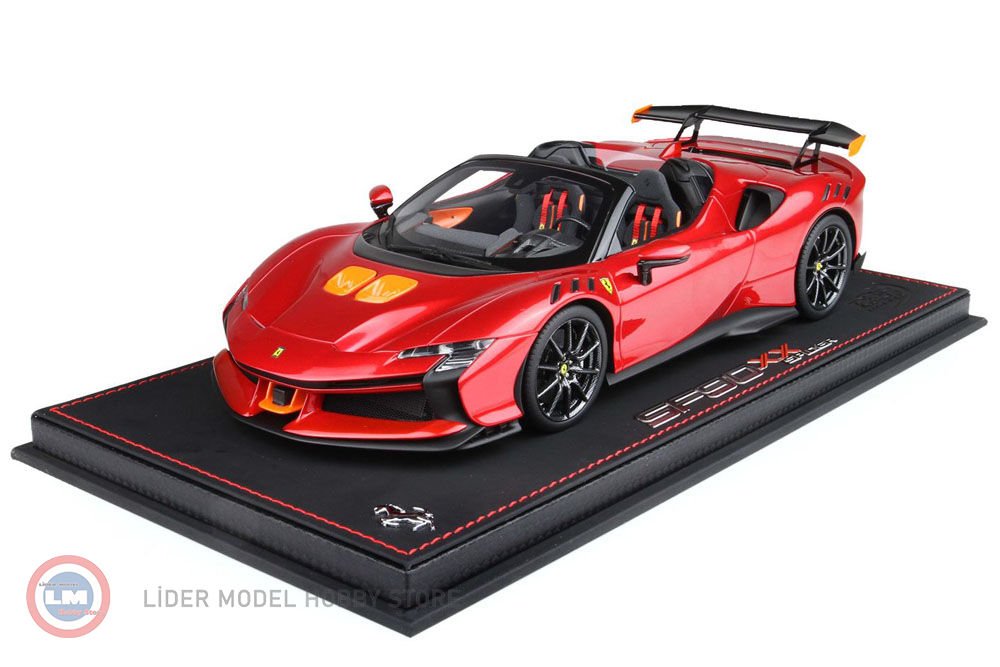 BBR - 1:18 2024 Ferrari SF90 XX Spider Red Fuoco - 27.844,00 TL