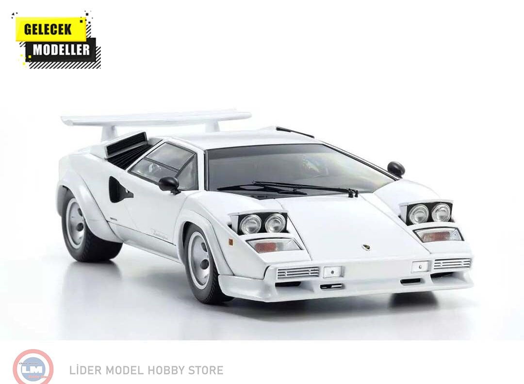 1:18 Kyosho 1980 Lamborghini Countach LP400 S White