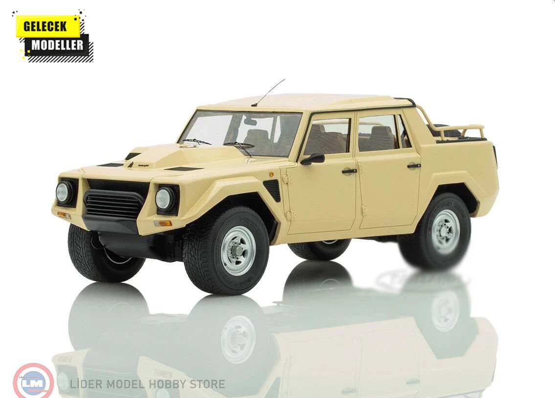 1:18 Schuco 1987 Lamborghini LM 002 (sand) Offroad