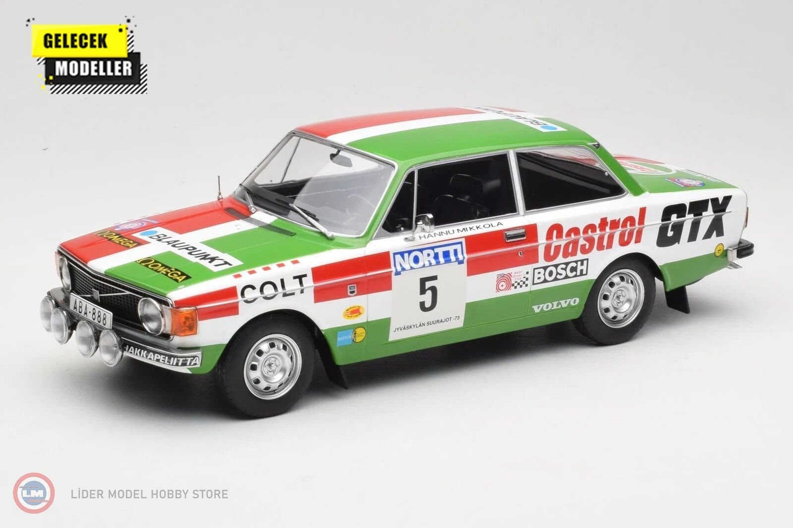 1:18 MCG Volvo 142 #5 - Rally WM - 1000 Lakes Rally 1973