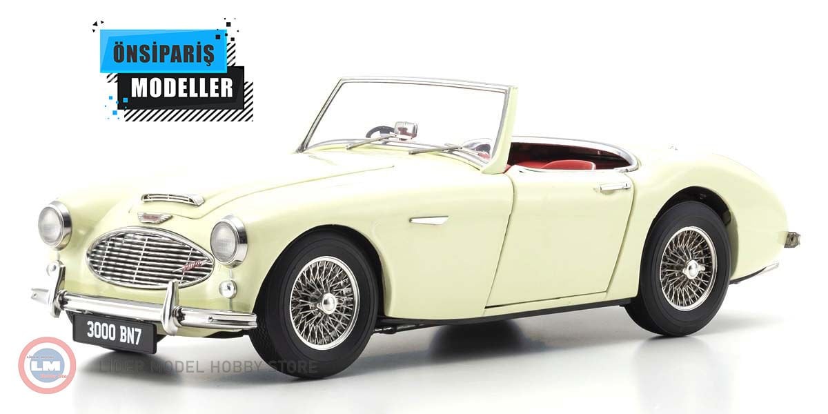 1:18 Austin Healey 3000 (Old English White)
