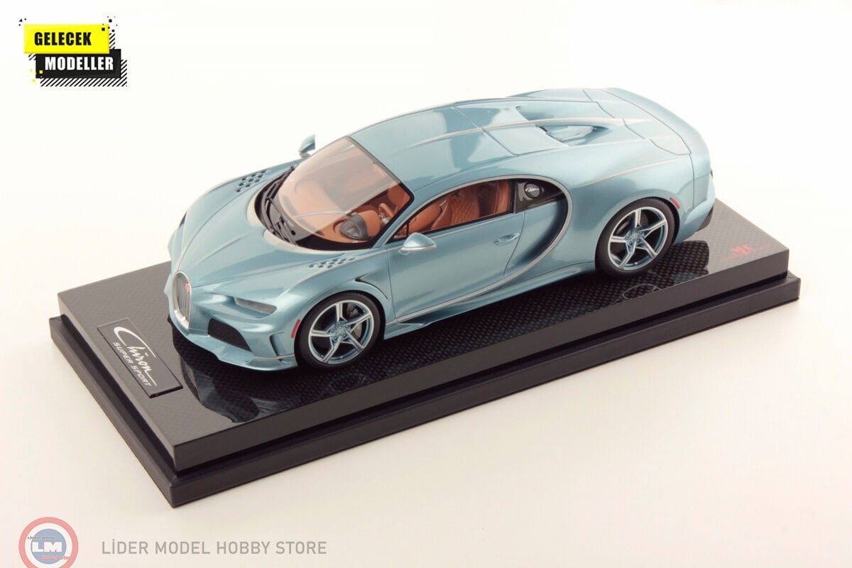 1:18 MR Collection Bugatti Chiron Super Sport - Atlantic Blue
