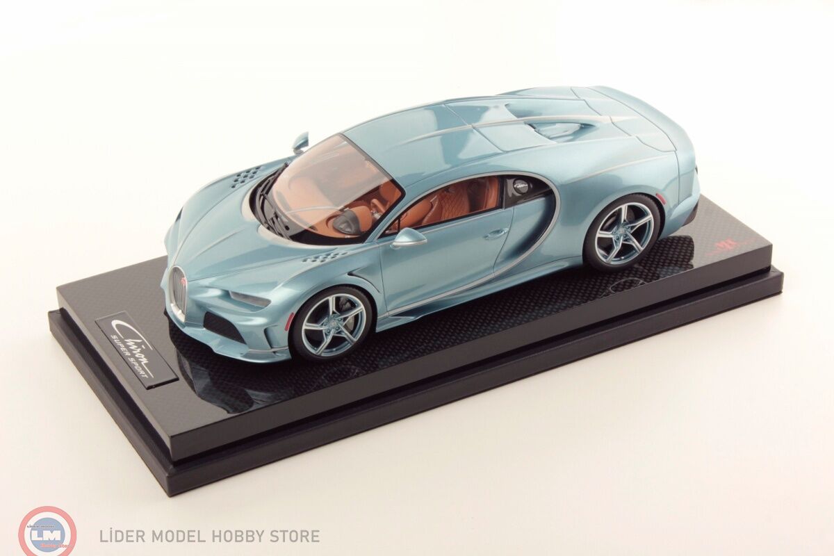 1:18 MR Collection Bugatti Chiron Super Sport - Atlantic Blue