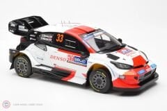 1:18 IXO 2023 Toyota GR Yaris Rally Hybrid #33 Rally