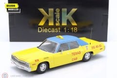 1:18 KK Scale 1974 Dodge Monaco 1974 Texas Cab