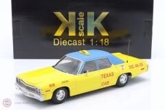 1:18 KK Scale 1974 Dodge Monaco 1974 Texas Cab