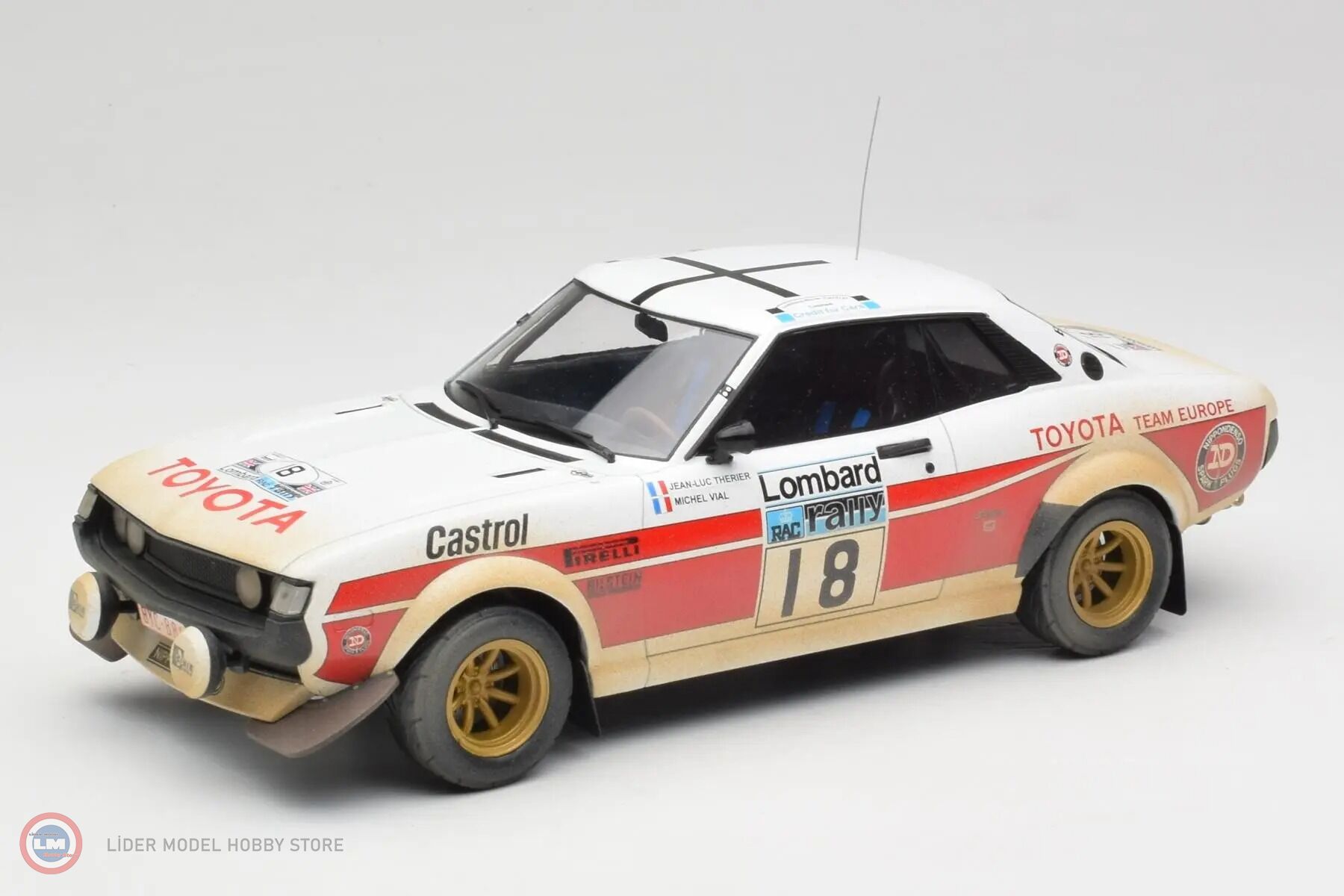 1:18 IXO 1977 Toyota Celica 2000 GT (RA21), RAC Rally, #18 - J-L.Therier - M.Vial